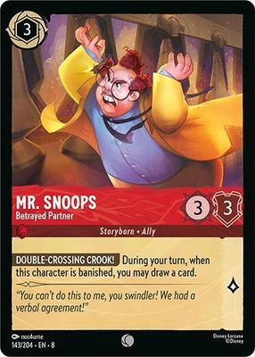 Mr. Snoops - Betrayed Partner Mr. Snoops - Betrayed Partner