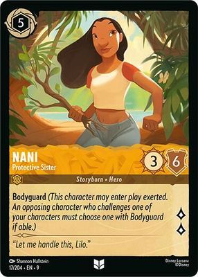 Nani - Protective Sister Nani - Protective Sister