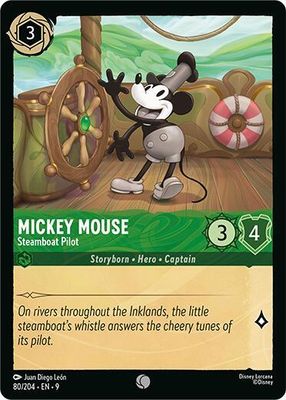 Mickey Mouse - Steamboat Pilot Mickey Mouse - Steamboat Pilot