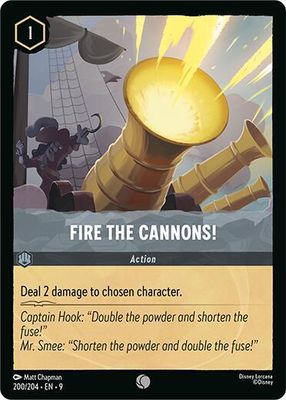 Fire the Cannons! Fire the Cannons!