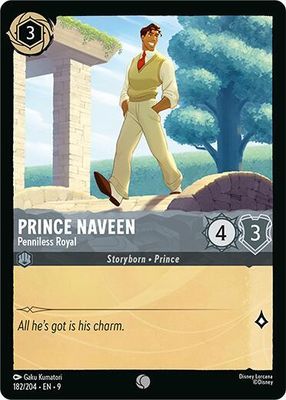 Prince Naveen - Penniless Royal Prince Naveen - Penniless Royal