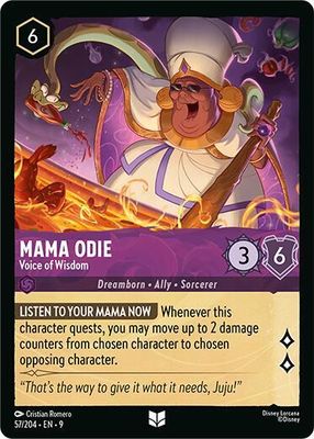 Mama Odie - Voice of Wisdom Mama Odie - Voice of Wisdom