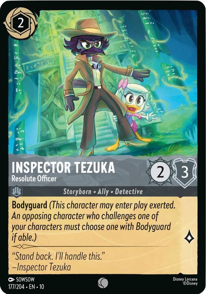 Inspector Tezuka - Resolute Officer Inspector Tezuka - Resolute Officer