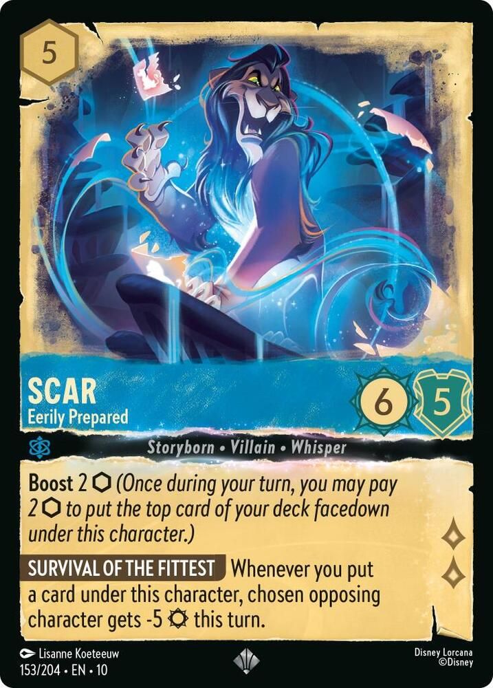 Scar - Eerily Prepared Scar - Eerily Prepared