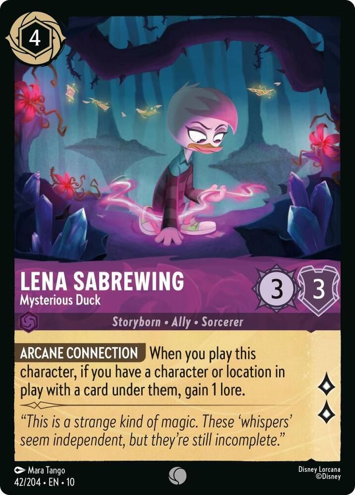 Lena Sabrewing - Mysterious Duck Lena Sabrewing - Mysterious Duck