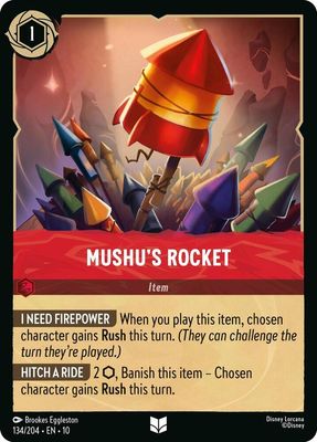 Mushu's Rocket Mushu's Rocket