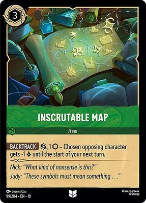 Inscrutable Map Inscrutable Map