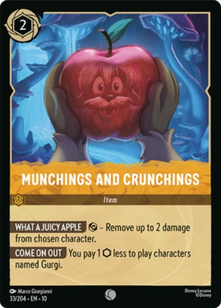 Munchings and Crunchings Munchings and Crunchings