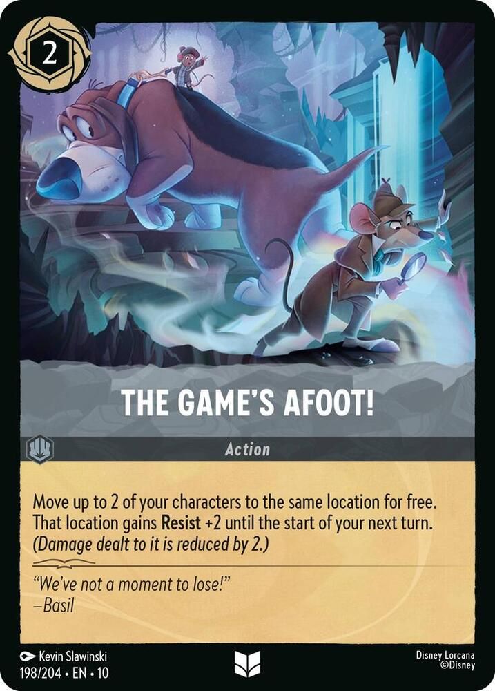 The Game's Afoot! The Game's Afoot!