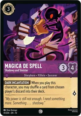 Magica De Spell - Shadowy and Sinister Magica De Spell - Shadowy and Sinister