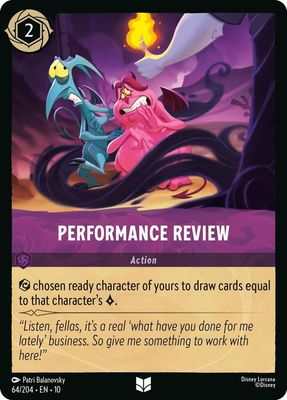 Performance Review Performance Review