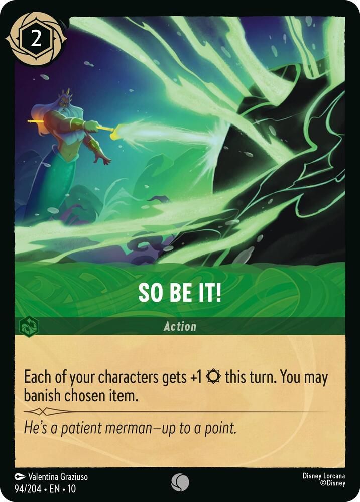 So Be It! So Be It!