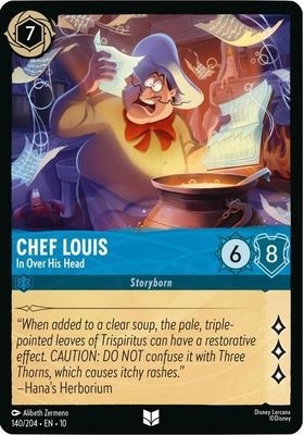 Chef Louis - In Over His Head Chef Louis - In Over His Head
