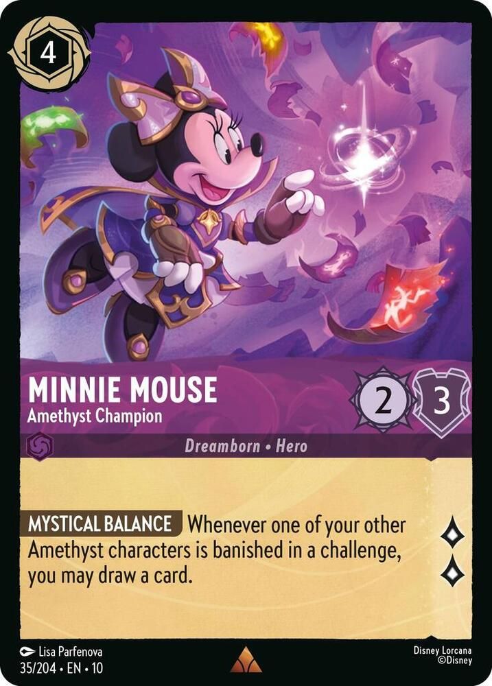 Minnie Mouse - Amethyst Champion Minnie Mouse - Amethyst Champion