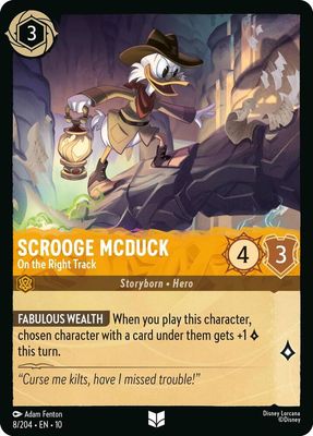 Scrooge McDuck - On the Right Track Scrooge McDuck - On the Right Track