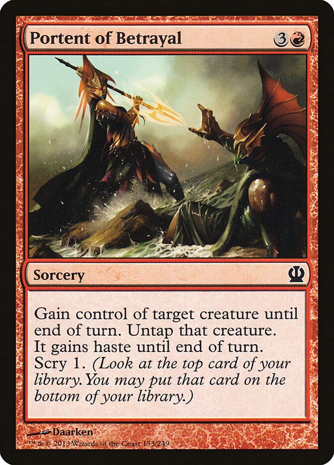 Portent of Betrayal Portent of Betrayal