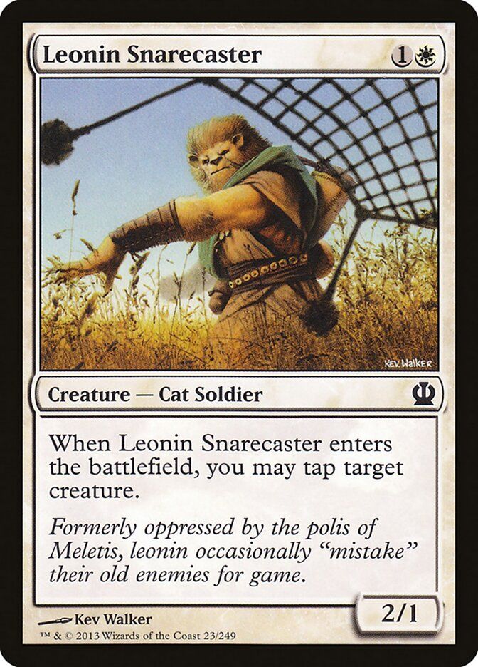 Leonin Snarecaster Leonin Snarecaster