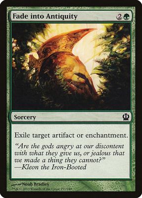 Fade into Antiquity Fade into Antiquity