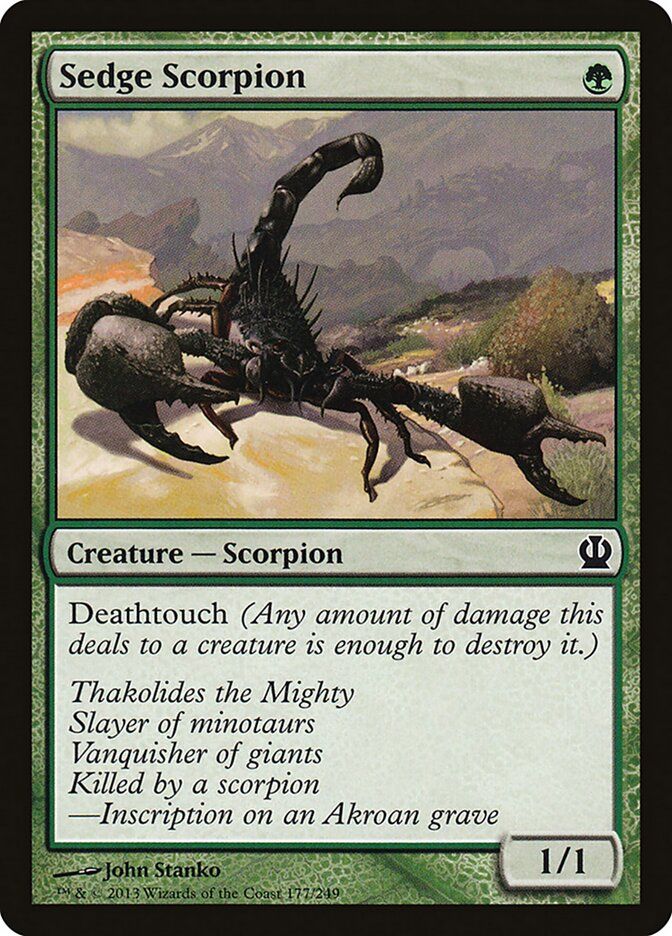 Sedge Scorpion Sedge Scorpion