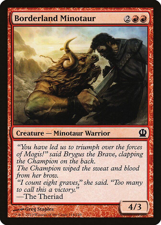 Borderland Minotaur Borderland Minotaur