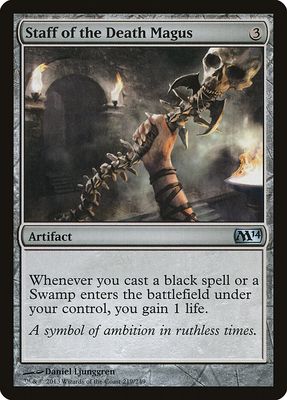 Staff of the Death Magus Staff of the Death Magus