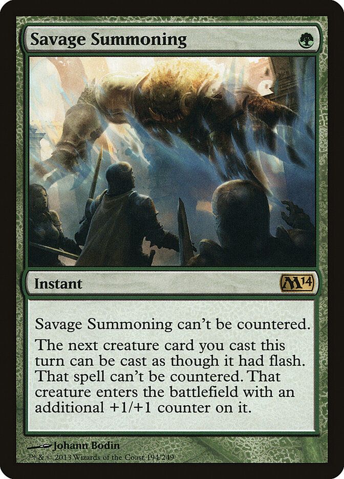 Savage Summoning Savage Summoning