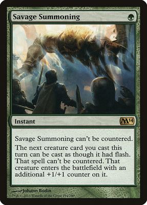 Savage Summoning Savage Summoning