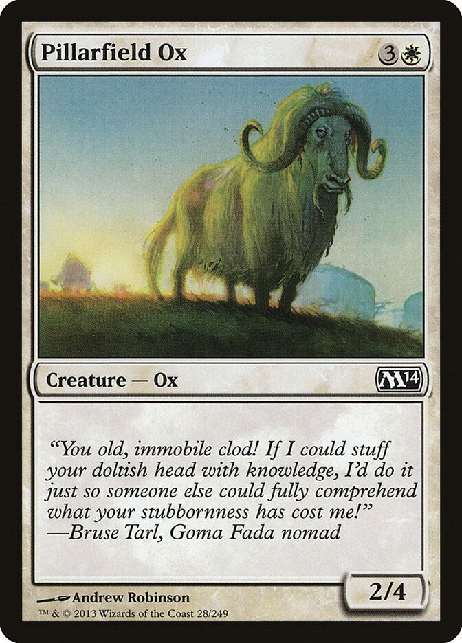 Pillarfield Ox Pillarfield Ox