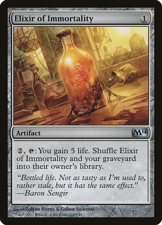 Elixir of Immortality Elixir of Immortality