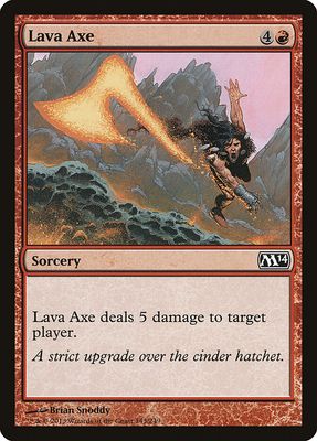 Lava Axe Lava Axe