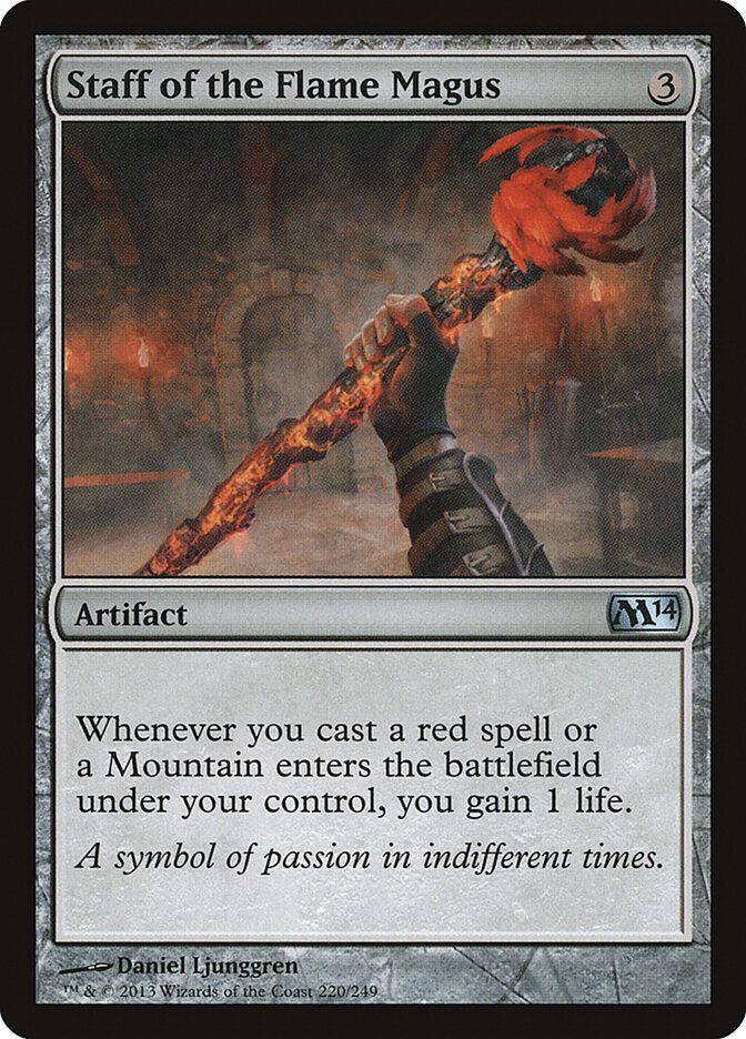 Staff of the Flame Magus Staff of the Flame Magus