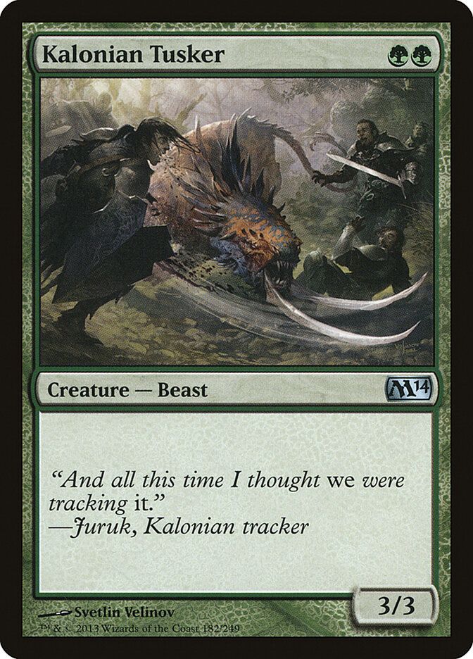 Kalonian Tusker Kalonian Tusker