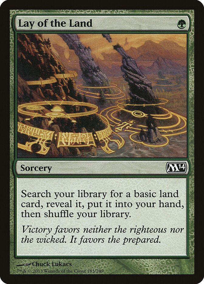 Lay of the Land Lay of the Land