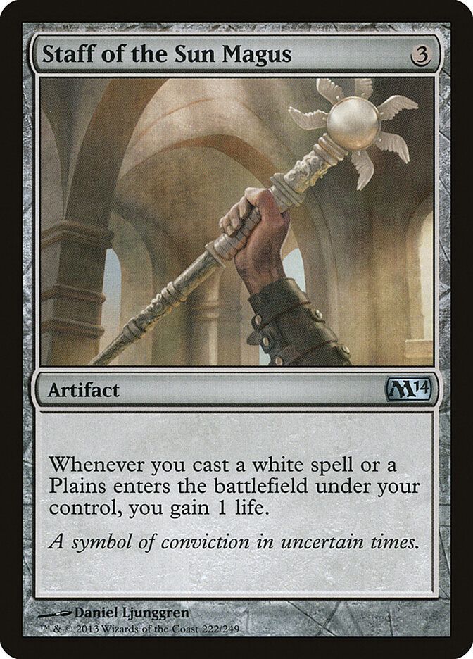 Staff of the Sun Magus Staff of the Sun Magus