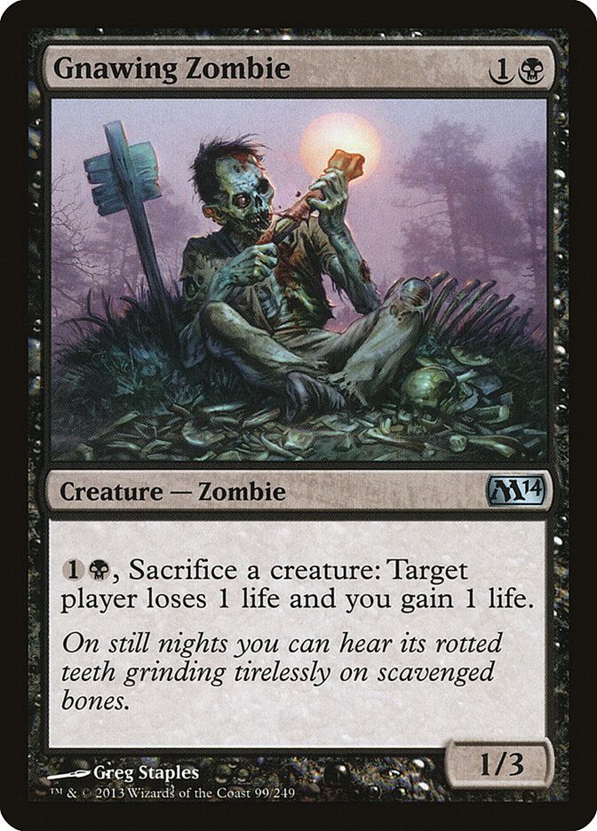 Gnawing Zombie Gnawing Zombie