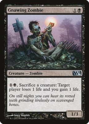 Gnawing Zombie Gnawing Zombie