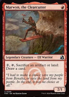 Marwyn, the Clearcutter Marwyn, the Clearcutter