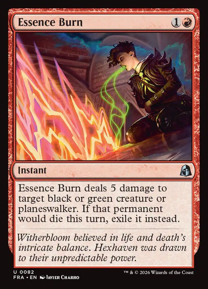 Essence Burn Essence Burn