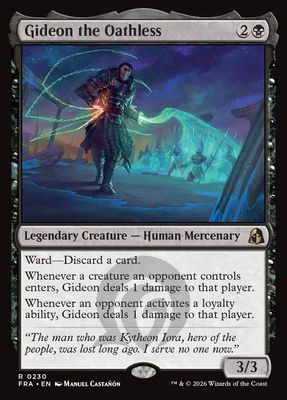 Gideon the Oathless Gideon the Oathless