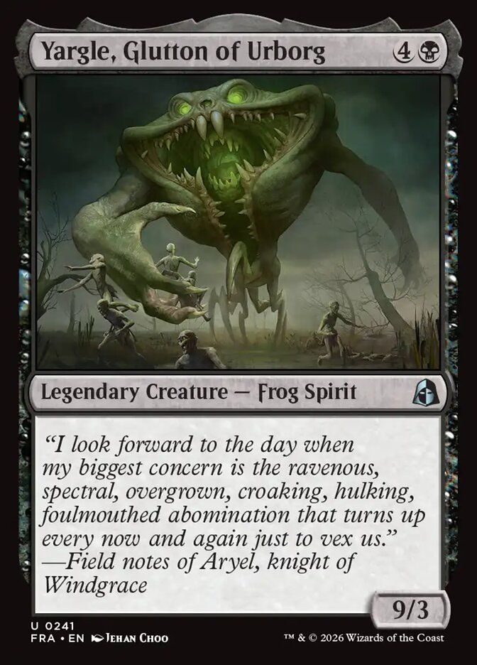 Yargle, Glutton of Urborg Yargle, Glutton of Urborg