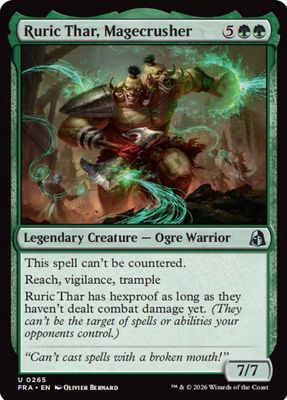 Ruric Thar, Magecrusher Ruric Thar, Magecrusher