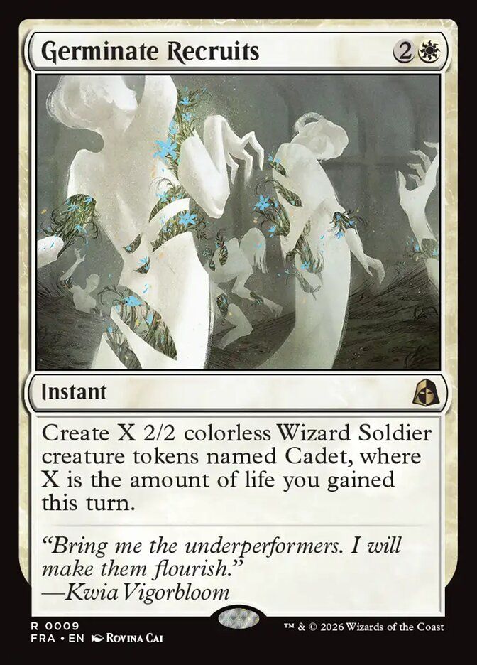 Germinate Recruits Germinate Recruits