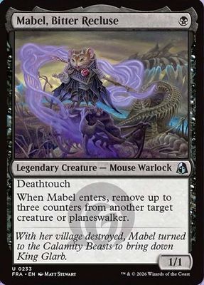 Mabel, Bitter Recluse Mabel, Bitter Recluse