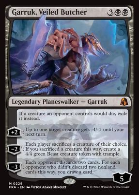 Garruk, Veiled Butcher Garruk, Veiled Butcher