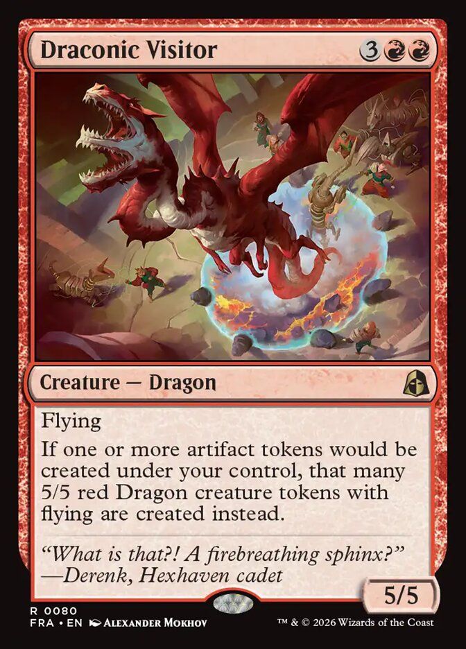 Draconic Visitor Draconic Visitor