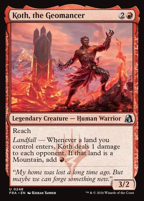 Koth, the Geomancer Koth, the Geomancer