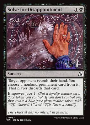 Solve for Disappointment Solve for Disappointment
