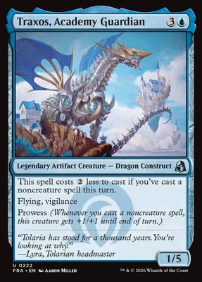 Traxos, Academy Guardian Traxos, Academy Guardian