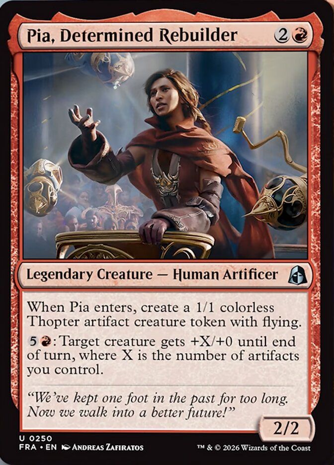 Pia, Determined Rebuilder Pia, Determined Rebuilder