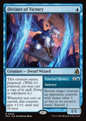 Diviner of Victory // Unwind History Diviner of Victory // Unwind History